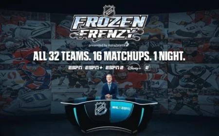 Guide: Watch Every 2025 NHL Frozen Frenzy Game Live