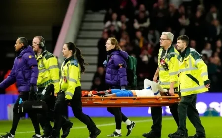 England Dominates Australia 3-0 as Michelle Agyemang Suffers Injury in Wiegman’s Commanding Friendly Win