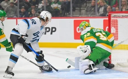 Logan Cooley Shines Against Wild in Challenging Homestand Start: Key Insights