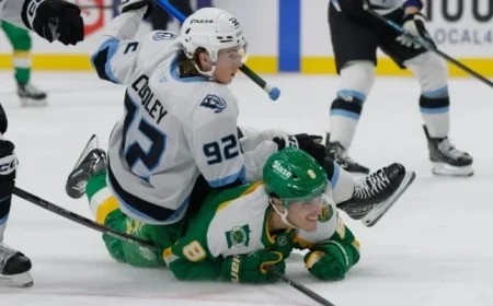 Logan Cooley Relishes Minnesota Return; Mammoth Defeat Wild 6-2