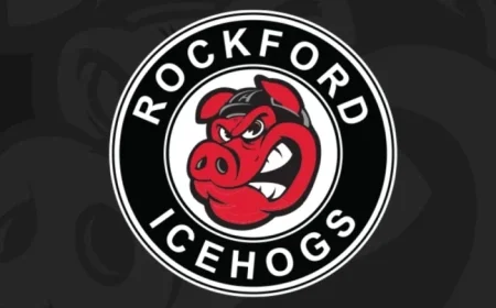 IceHogs Dominate Wolves 6-1 in Rosemont Showdown