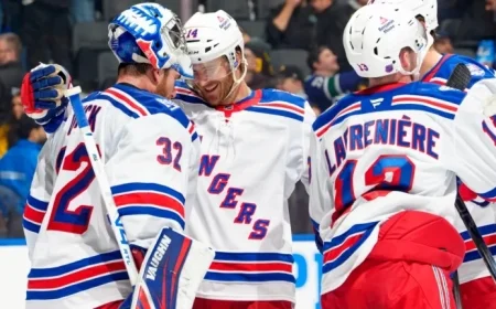 Quick Shines with 23 Saves as Rangers Defeat Canucks in Miller’s Return