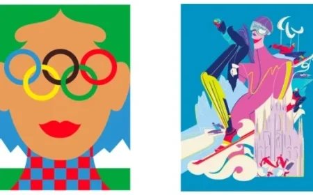 Unveiling the Stunning Official Posters for the 2026 Winter Olympics and Paralympics