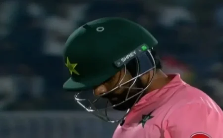 Babar Azam Faces Intense Online Trolling After Scoring Duck in T20I Comeback Against South Africa