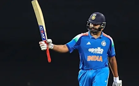 Rohit Sharma Claims Top Spot in ICC Men’s ODI Batting Rankings for the First Time