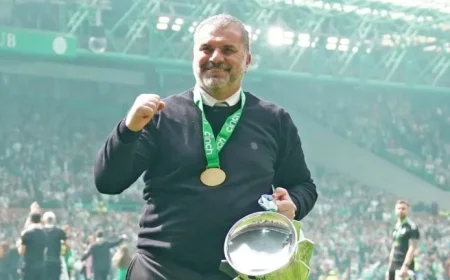 Ange Postecoglou Touted as Ideal Successor to Brendan Rodgers at Celtic Says Chris Sutton Amid Dermot Desmond Statement