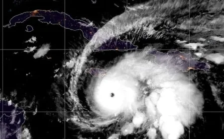 Catastrophic Category Five Hurricane Melissa with 280kmh Winds Approaches Jamaica Claiming Seven Lives