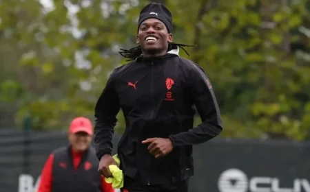 Allegri outlines strategic plan for Leao’s development at AC Milan