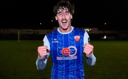 Joseph Hanson Shines as Treaty United Secures Lead Against Cobh Ramblers in Play-Off Semi-Finals