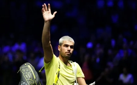 Carlos Alcaraz Looks Ahead to ATP Finals and Davis Cup After Early Paris Exit