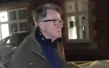 Sky News Confronts Peter Mandelson on His Connections to Jeffrey Epstein