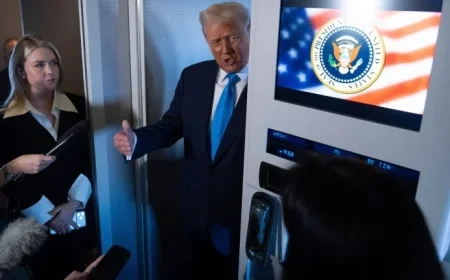 Trump Admits He Can’t Run for a Third Term, But Hints at 2028 Bid with ‘We’ll See What Happens’