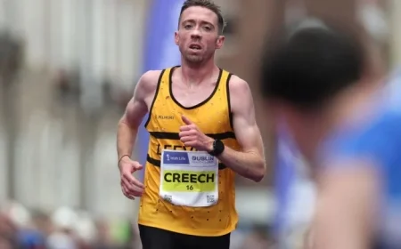Ryan Creech from Cork Secures Second Place at Irish Life Dublin Marathon for Third Year in a Row
