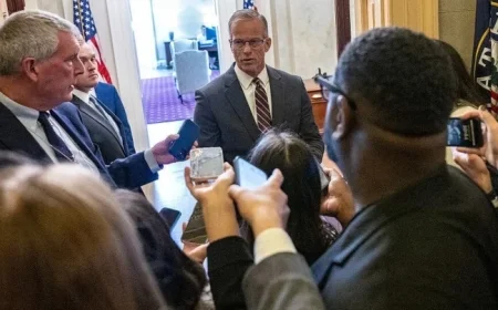 Thune Reports Significant Progress in Government Shutdown Talks