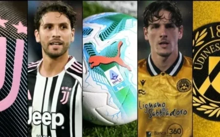 Juventus vs Udinese Live: Serie A Lineups and Real-Time Results