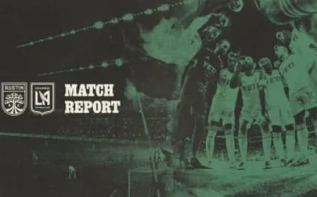 Los Angeles FC vs Austin FC Match Report for October 29 2025