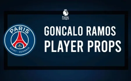 Goncalo Ramos Goal Scoring Odds and Player Props Against FC Lorient on October 29