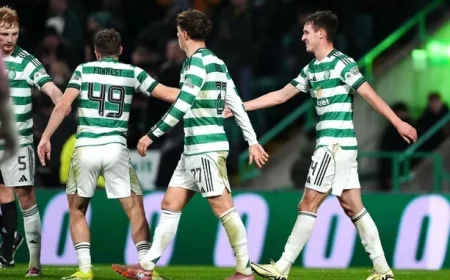Celtic Triumphs with Irish Striker Kenny Shining in O’Neill’s Return