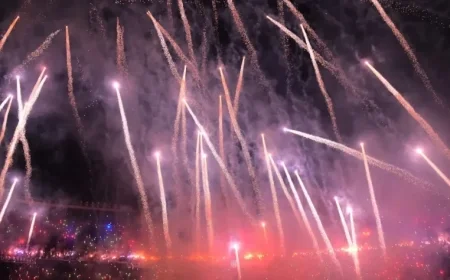 Racing Fans’ Flares Create Thick Smoke Delaying Racing vs Flamengo Kickoff in Avellaneda