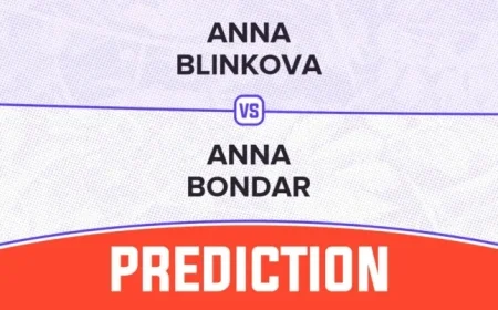 WTA Jiujiang 2025: Blinkova vs Bondar Match Prediction