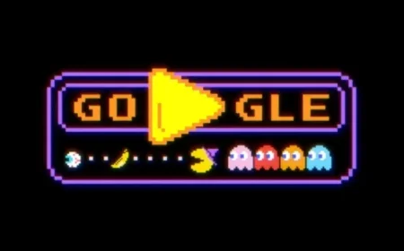 PAC-MAN Marks 45th Anniversary with Spooky Google Doodle