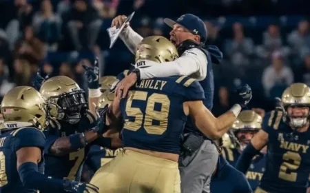 Navy Athletics: Tuesday’s Media Links and Videos Released