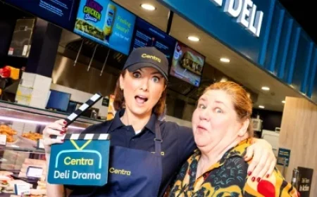 Jennifer Zamparelli and Eastenders Icon Cheryl Fergison Bring Soapland Drama to Centra Deli