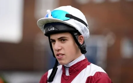 The racing community grieves the loss of 19-year-old jockey Tommie Jakes