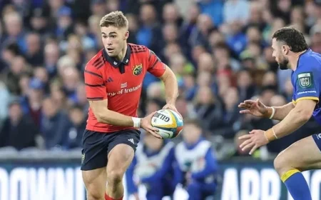 Ireland Reveals Lineup for Showdown Against All Blacks in Chicago