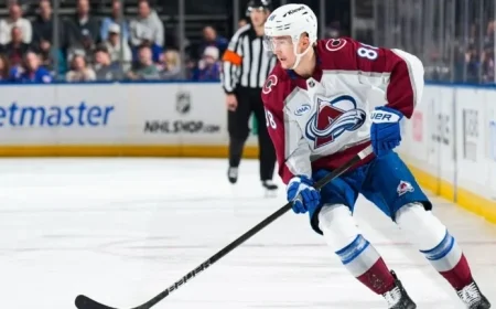 Avalanche Sign Center Necas to 8-Year Contract Extension