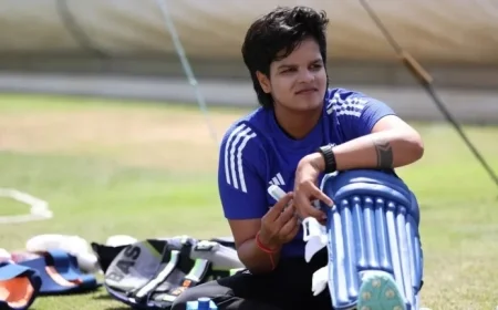 Pratika Rawal’s Injury Forces Her Out of World Cup Semi-Final Clash with Australia