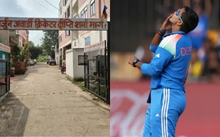 Deepti Sharma’s Remarkable Journey: From Agra to India’s Star All-Rounder in the Women’s World Cup with Her Brother’s Support