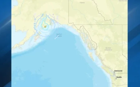 5.4 Magnitude Earthquake Strikes Alaska’s Kenai Peninsula