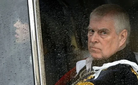 Prince Andrew Set to Leave Royal Lodge as King Initiates Title Removal Process
