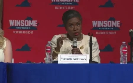 Virginia GOP Gubernatorial Candidate Earl-Sears’ Campaign Bus Catches Fire