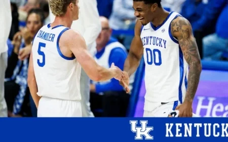 UK Sports Network Broadcasts Kentucky Men’s Basketball vs. Georgetown Exhibition