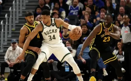 Giannis Antetokounmpo Probable for Warriors vs. Bucks Clash
