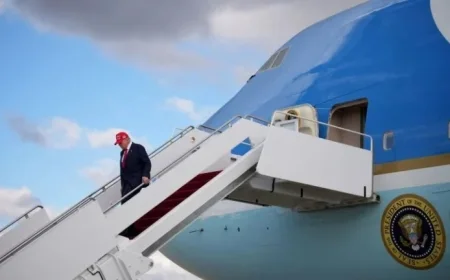 Trump Urges Senate to End Filibuster and Resolve Funding Stalemate