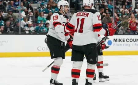 New Jersey Devils Battle San Jose Sharks in 2025-26 Game #11