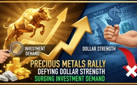 Precious Metals Rise as Investment Demand Surges Despite Strong US Dollar