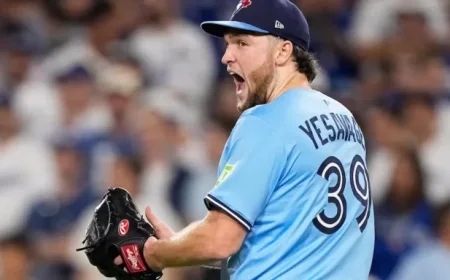 North Carolina College Baseball Player Sets World Series Record with Blue Jays