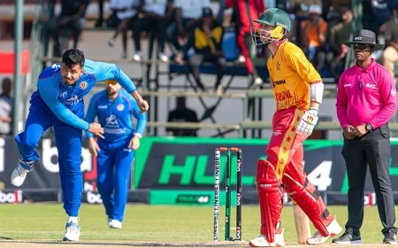 Afghanistan Triumphs Over Chevrons in T20 Opener