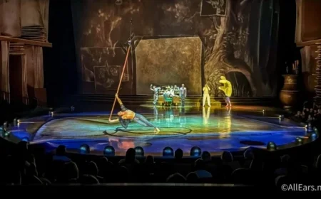 Celebrity Spotted at Disney World’s Cirque du Soleil Show!