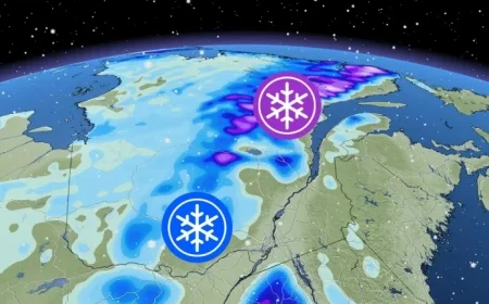 Massive Weather System Brings First Snowfall to These Areas