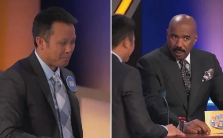 Steve Harvey Surprised by Player’s Flattering ‘Family Feud’ Answer