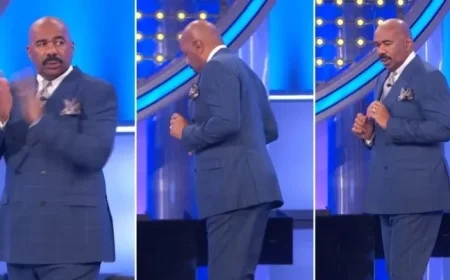 Steve Harvey Drops Cards on ‘Family Feud’ After Controversial Answer
