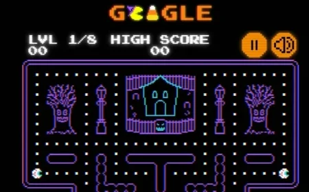 Google Doodle Celebrates Halloween with Classic Arcade Game Challenge