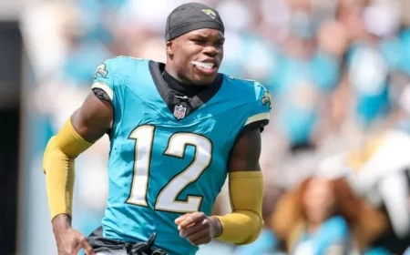 Jaguars Place Two-Way Rookie Hunter on Injured Reserve