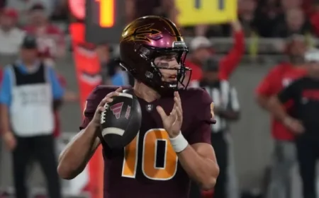 Arizona State QB Sam Leavitt sidelined for season, head coach confirms