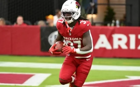 D’Ernest Johnson Joins Patriots’ Practice Squad as Veteran Running Back